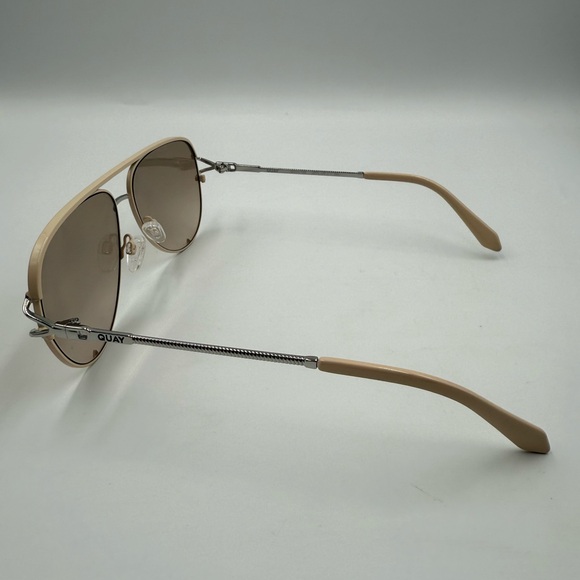 Quay Australia High Key Twist Aviator Sunglasses main image 5